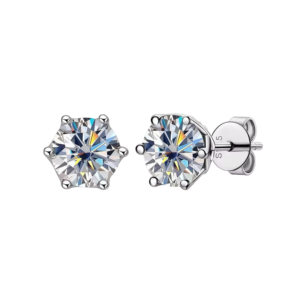 Mossinate Stud Earring