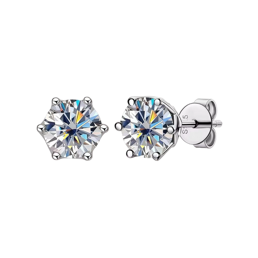 Mossinate Stud Earring